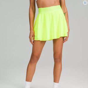 Lululemon Court Rival Perforated High-Rise Skirt Long